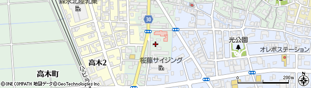 福井県福井市高木町51周辺の地図