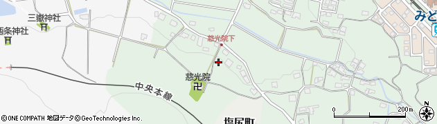 長野県塩尻市上西条462周辺の地図