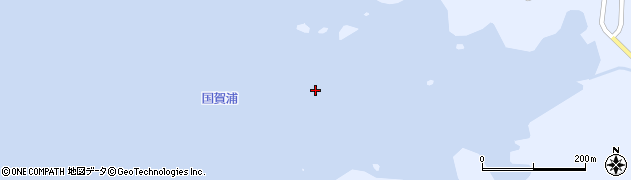 国賀浦周辺の地図