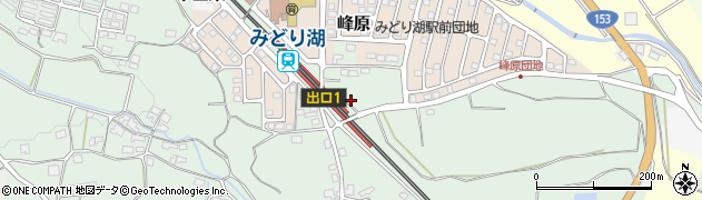 長野県塩尻市上西条182周辺の地図