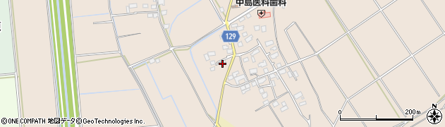 茨城県常総市曲田538周辺の地図