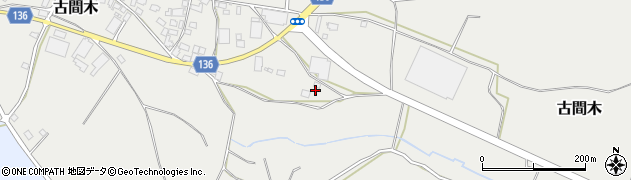 茨城県常総市古間木568周辺の地図