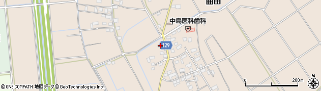 茨城県常総市曲田545周辺の地図