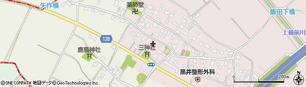 茨城県土浦市飯田2142周辺の地図