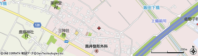 茨城県土浦市飯田2118周辺の地図