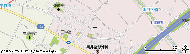 茨城県土浦市飯田2119周辺の地図