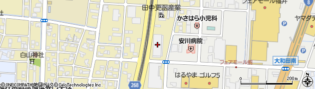 二本松物流株式会社福井営業所周辺の地図
