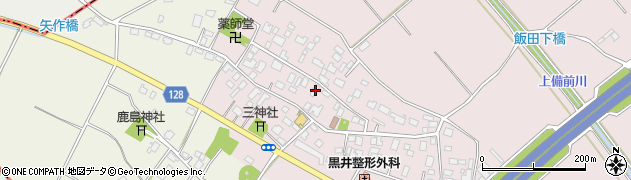茨城県土浦市飯田2145周辺の地図