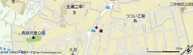 茨城県土浦市木田余2576周辺の地図