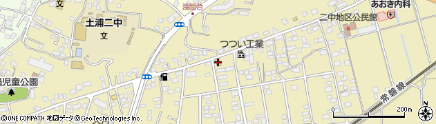 セブンイレブン土浦木田余店周辺の地図
