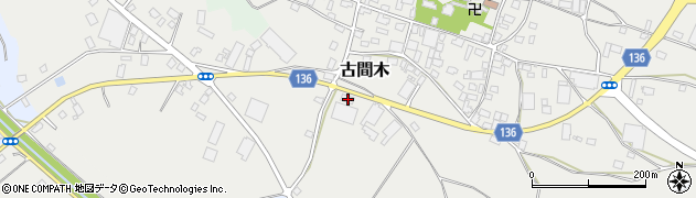 茨城県常総市古間木1249周辺の地図