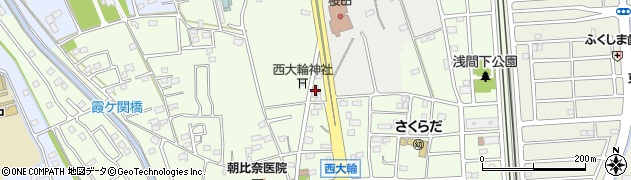 格安タイヤショップトレッド埼玉久喜店周辺の地図
