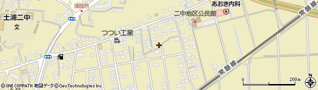 茨城県土浦市木田余1333周辺の地図