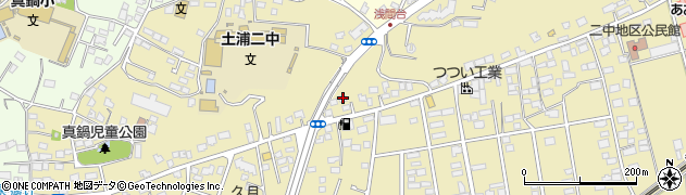 茨城県土浦市木田余2573周辺の地図