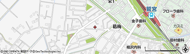 埼玉県久喜市中妻1600周辺の地図