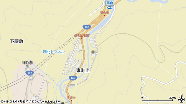 〒393-0006 長野県諏訪郡下諏訪町東町上の地図