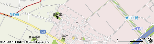 茨城県土浦市飯田2123周辺の地図
