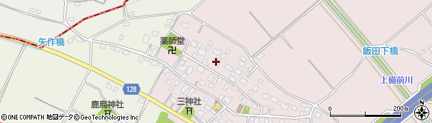 茨城県土浦市飯田2125周辺の地図