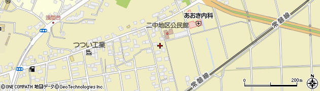 茨城県土浦市木田余1709周辺の地図