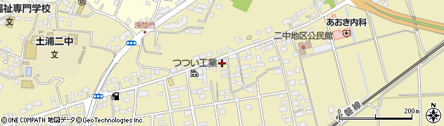 茨城県土浦市木田余893周辺の地図
