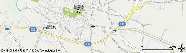 茨城県常総市古間木530周辺の地図