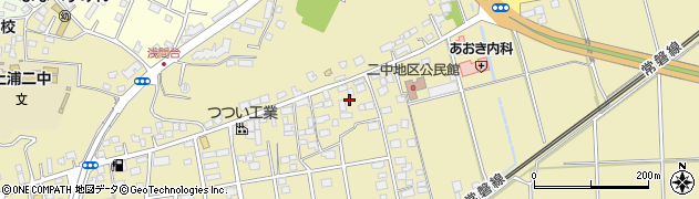 茨城県土浦市木田余1337周辺の地図