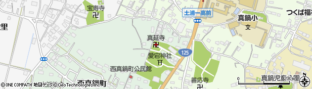真延寺周辺の地図