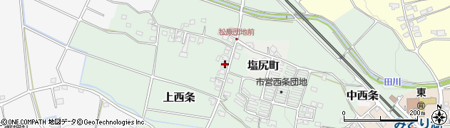 長野県塩尻市上西条122周辺の地図