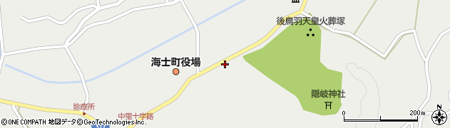 浦郷警察署海士駐在所周辺の地図
