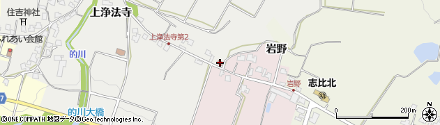 浄法寺郵便局周辺の地図