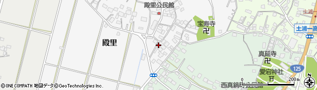茨城県土浦市殿里291周辺の地図