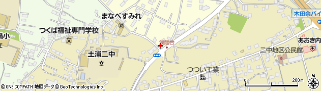 ファミリーマート土浦木田余西台店周辺の地図