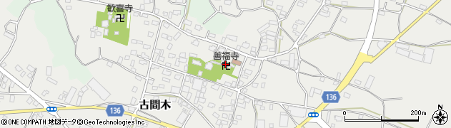 茨城県常総市古間木428周辺の地図