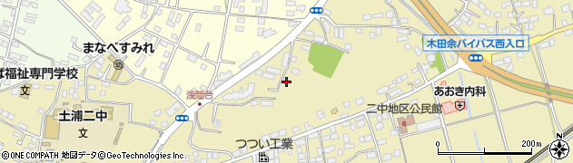 茨城県土浦市木田余3003周辺の地図