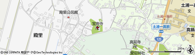 宝寿寺周辺の地図