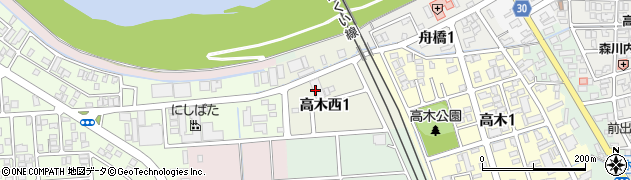 株式会社セレモニー福井周辺の地図
