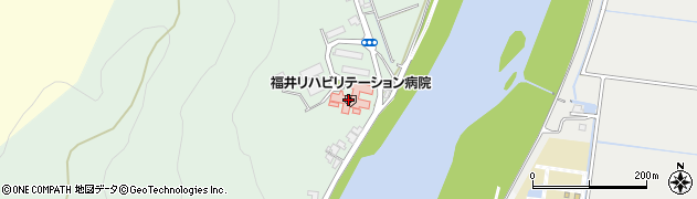 福井リハビリテーション病院周辺の地図
