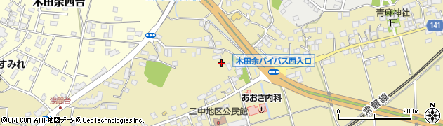 茨城県土浦市木田余2520周辺の地図