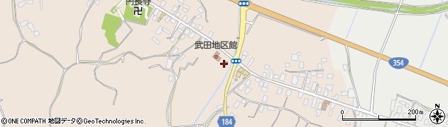 茨城県警察本部　行方警察署北浦駐在所周辺の地図