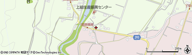 長野県塩尻市上組1107周辺の地図
