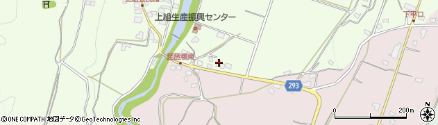 長野県塩尻市上組1105周辺の地図