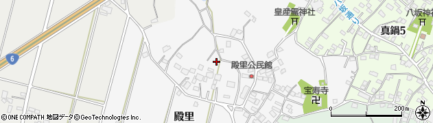 茨城県土浦市殿里周辺の地図