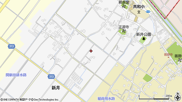 〒365-0011 埼玉県鴻巣市新井の地図
