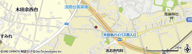 茨城県土浦市木田余3065周辺の地図