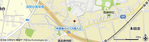 茨城県土浦市木田余2489周辺の地図