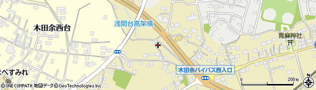 茨城県土浦市木田余3070周辺の地図