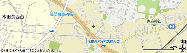 茨城県土浦市木田余3153周辺の地図