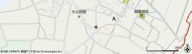茨城県つくば市大815周辺の地図