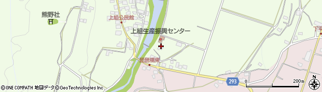 長野県塩尻市上組750周辺の地図