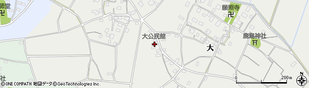 茨城県つくば市大651周辺の地図